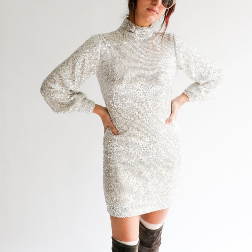 One33 social sequin mini dress NWT